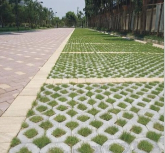 人行道彩磚是一種建筑鋪路材料